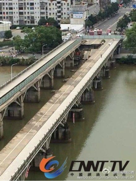 坍塌大橋 圖片來自網絡 坍塌大橋 圖片來自網絡